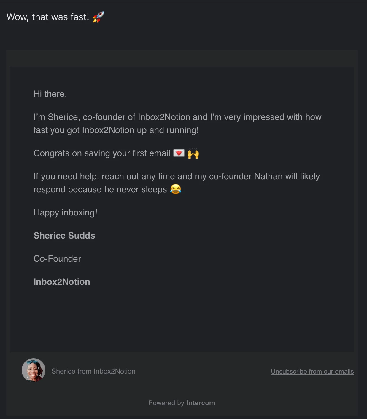 Celebrating Progress: An email from my Inbox2Action Onboarding Series